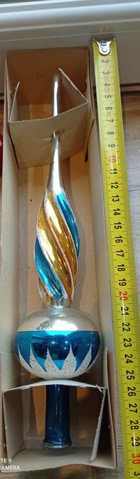 Ozdoby choinkowe PRL