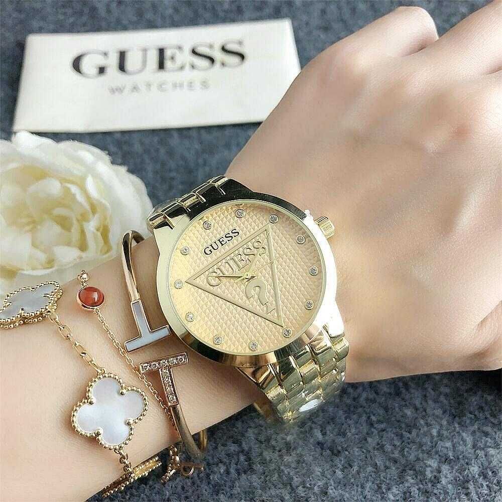 Zegarek Guess damski złoty