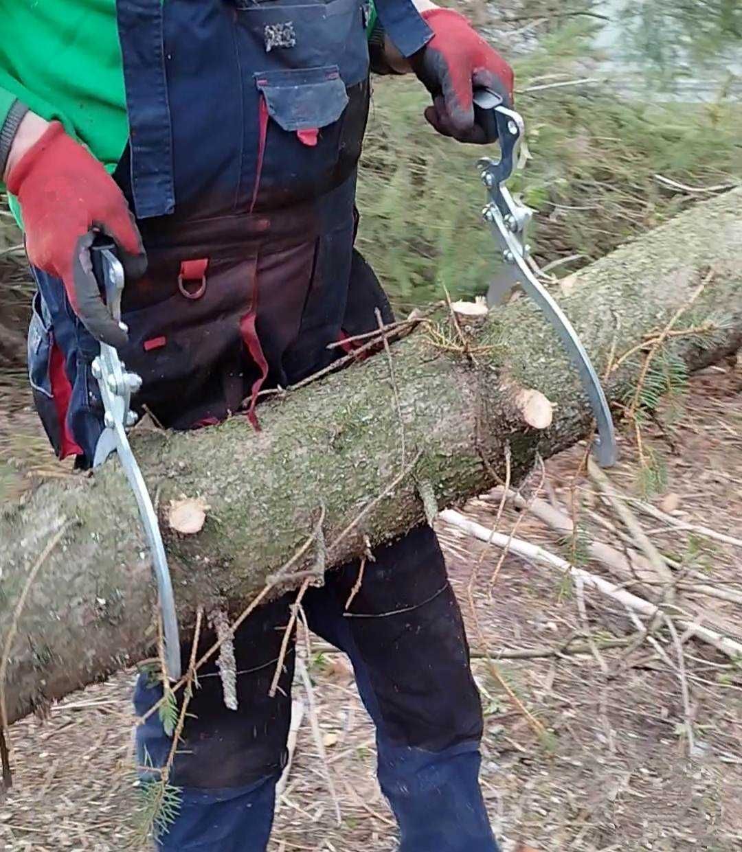 Chwytak ręczny do drewna 35 cm