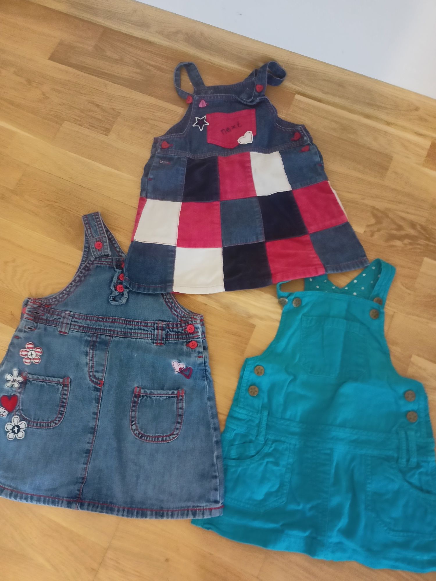 Ubranka dla dziewczynki rozmiar 86-92