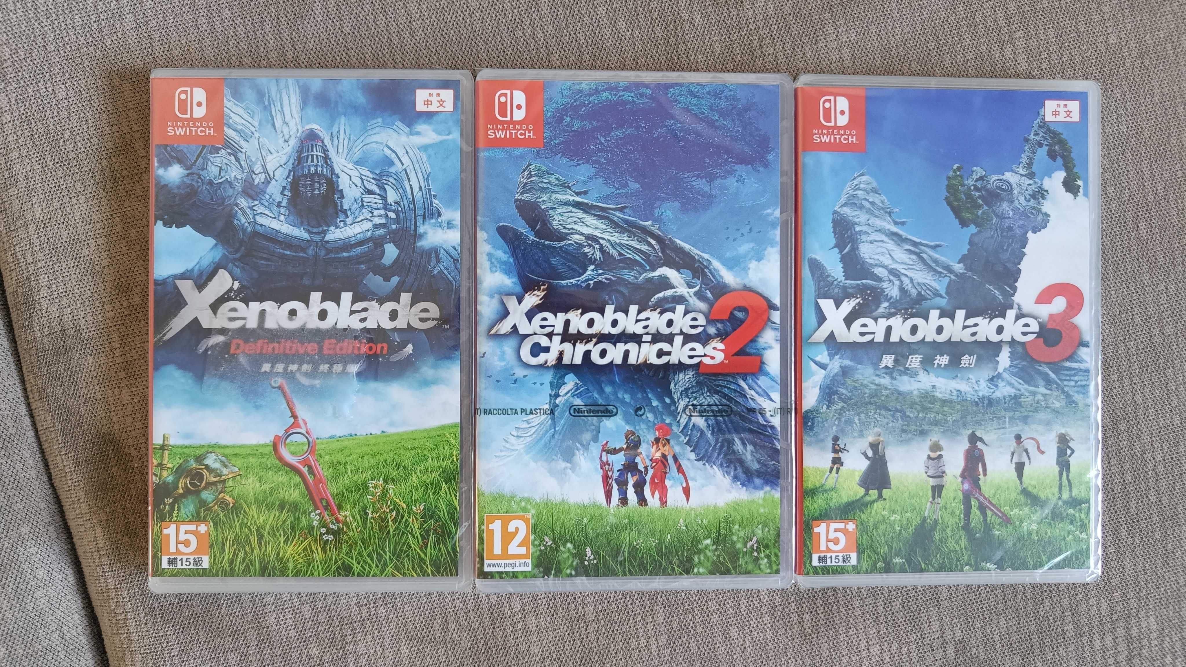 Xenoblade Chronicles 1 i 3 Nintendo Switch