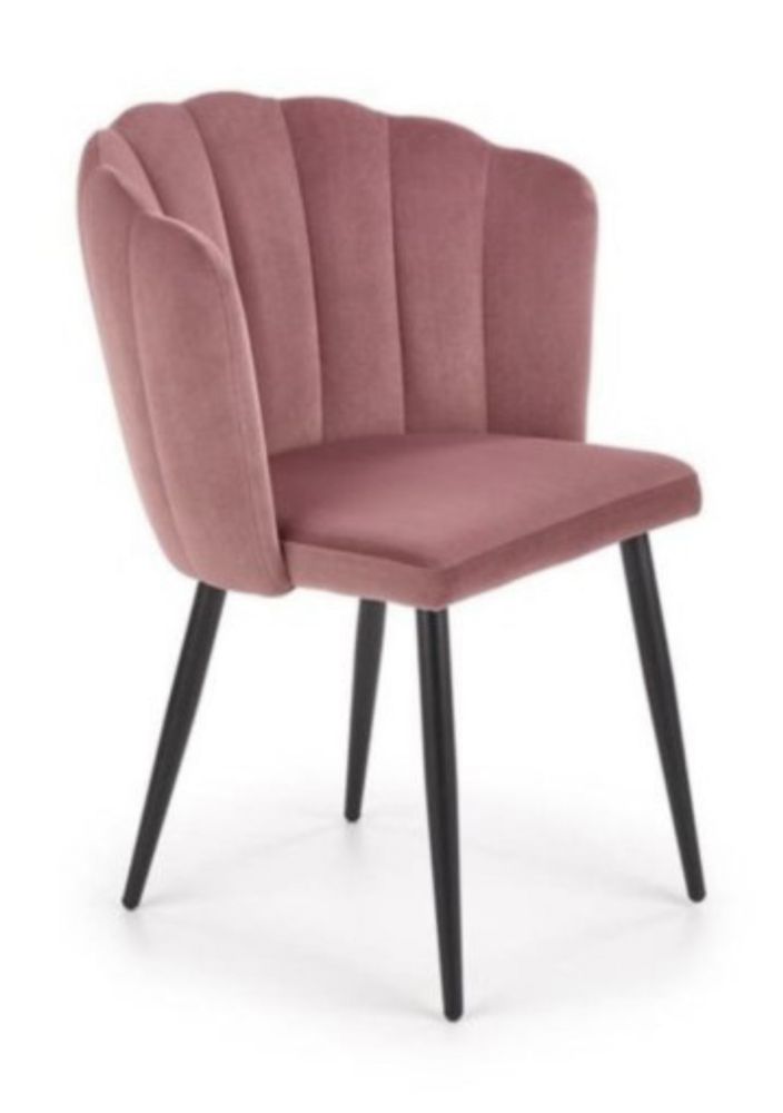 Fotel krzesło tapicerowane róż