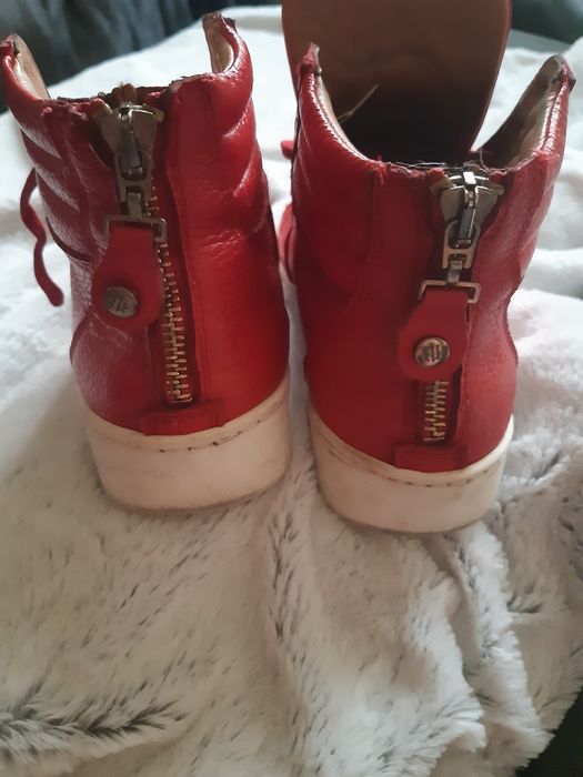 Buty Badura czerwone