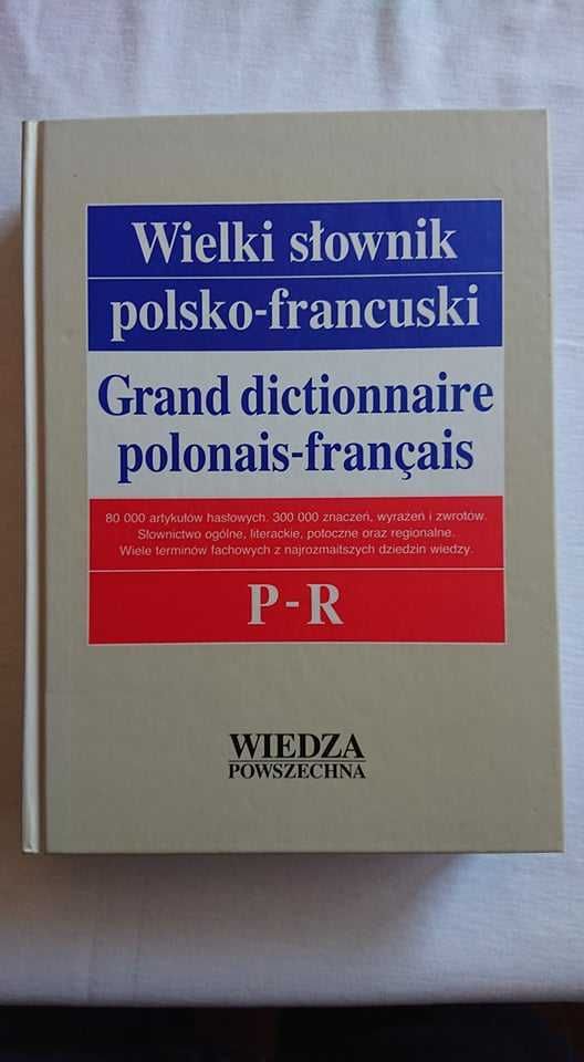 Wielki słownik polsko-francuski P-R