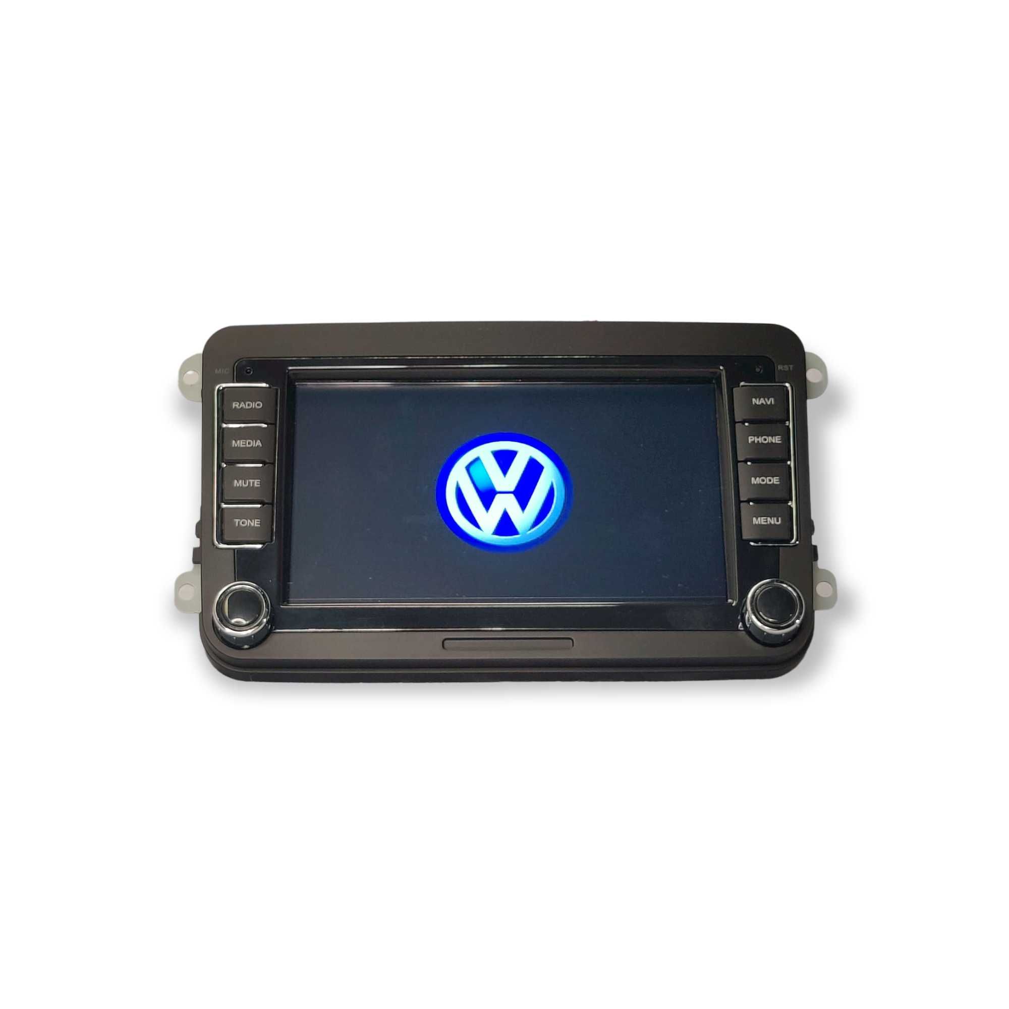 Rádio Volkswagen VW SEAT SKODA - Android 11 – 2 DIN GPS WIFI - Novo