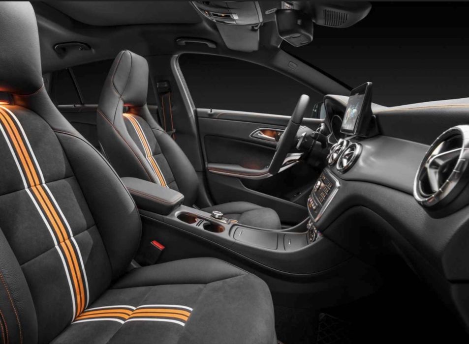 Mercedes cla x117 c117 orange art edition