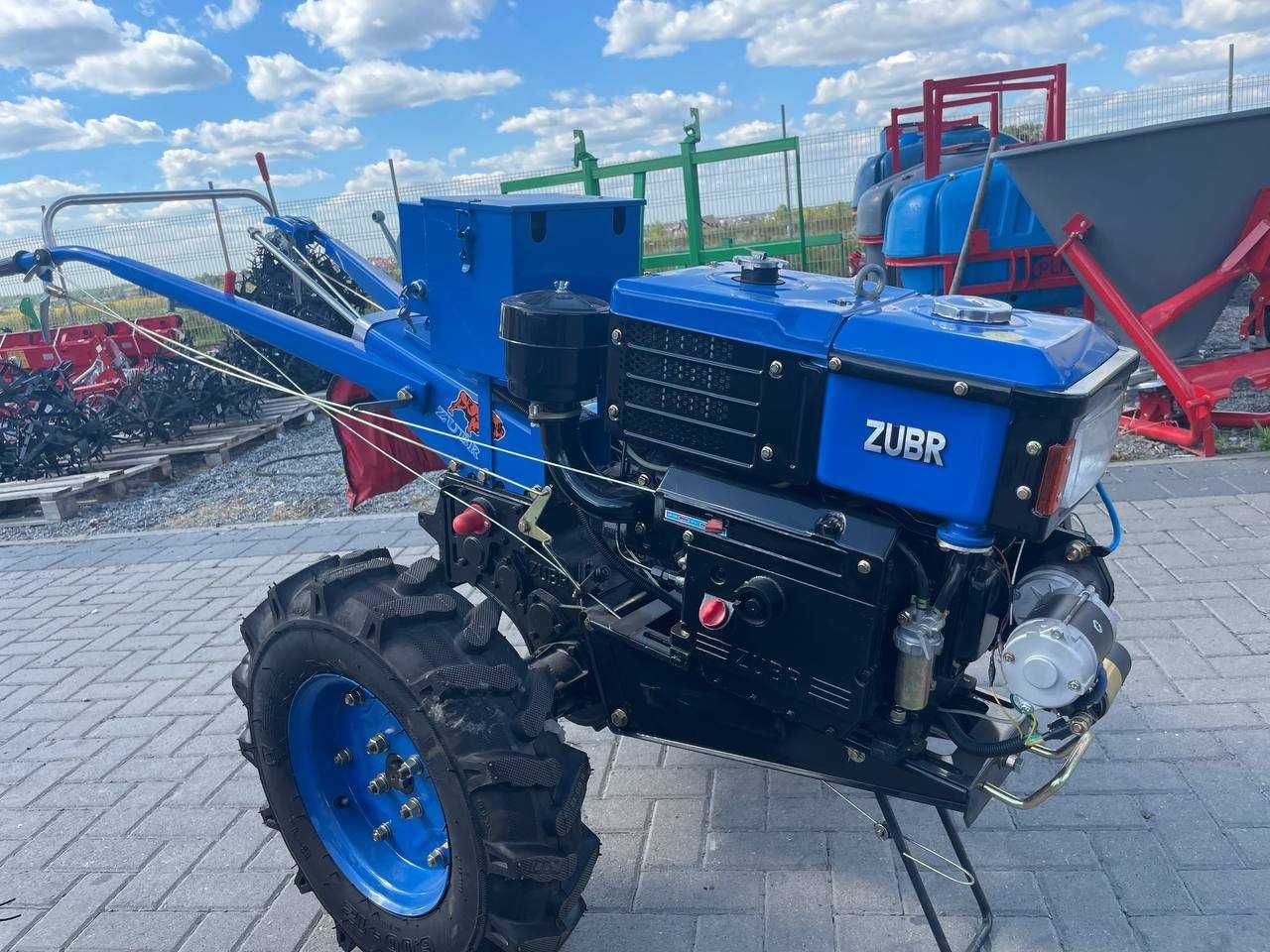 Мотоблок ZUBR!+грунтофреза!