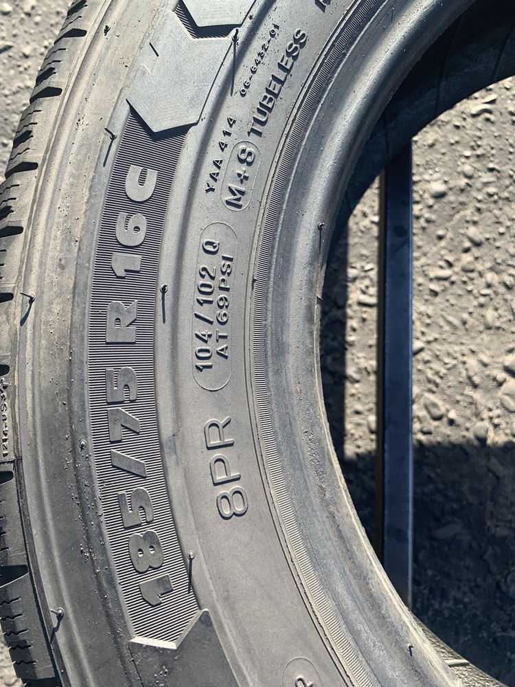 Шини 185/75 R16C Michelin 7 мм 185 75 16С