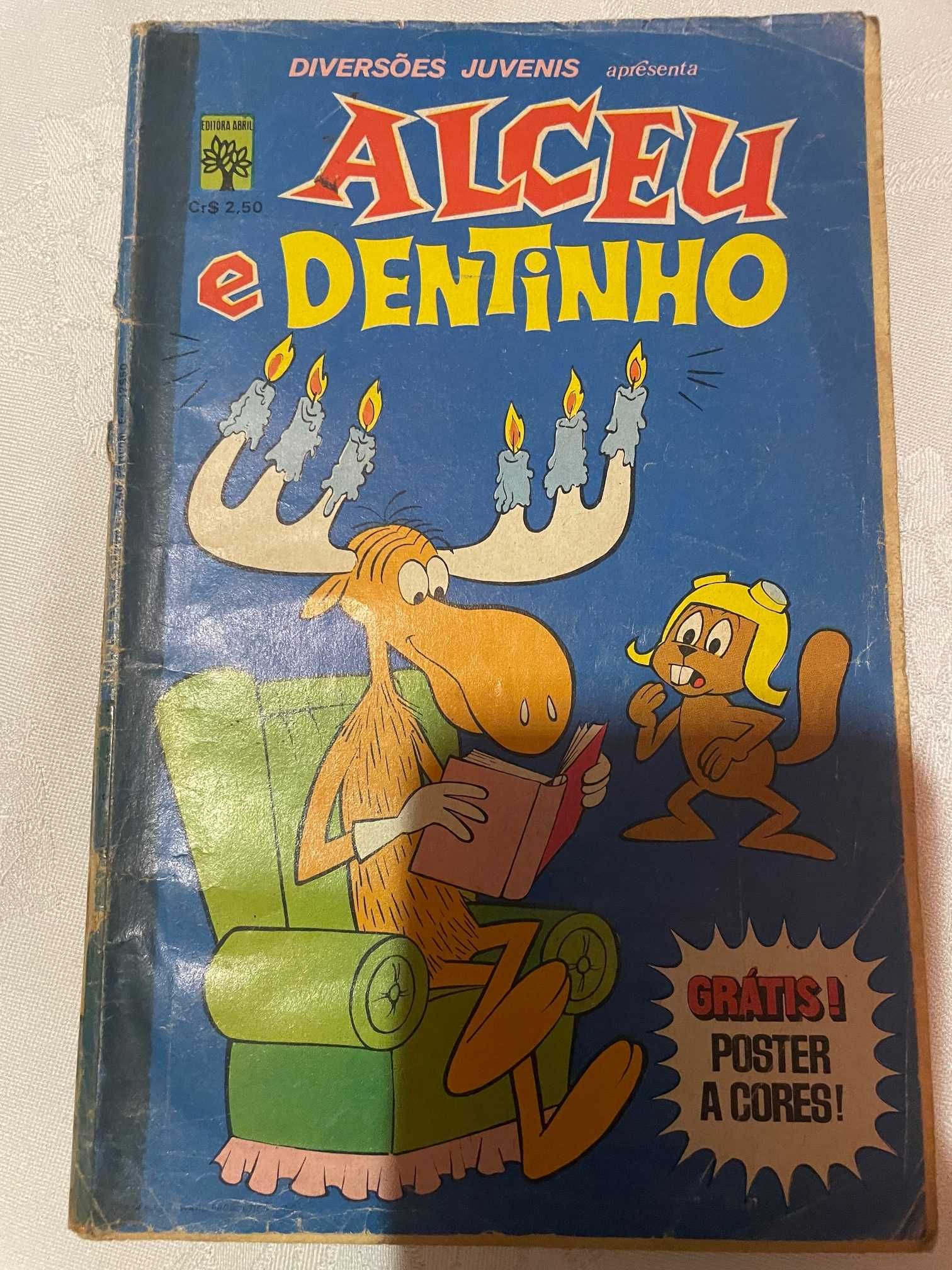 Diversões Juvenis nº 11, 07/1974, Ed Abril, Alceu e Dentinho