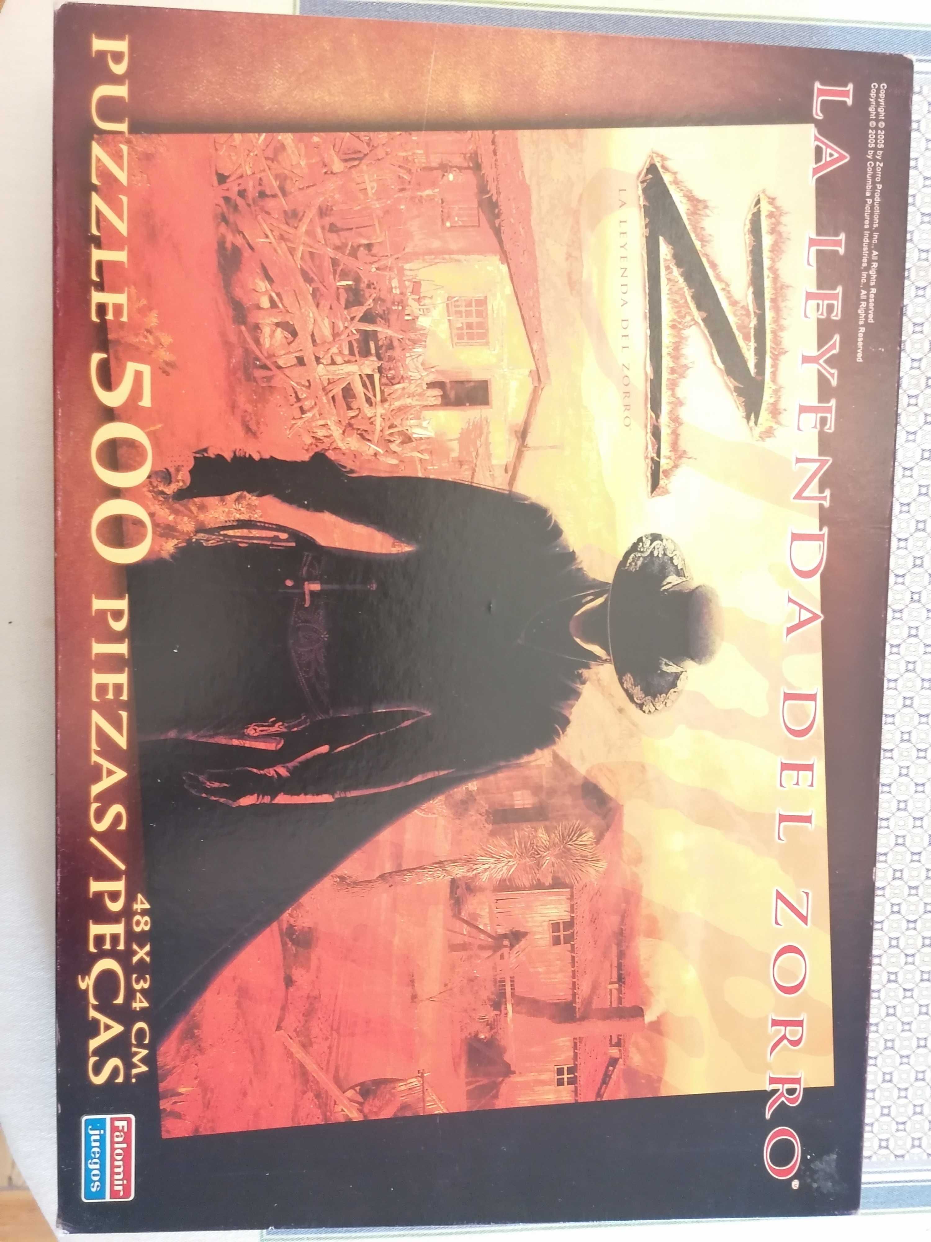 Puzzle zorro 500 peças