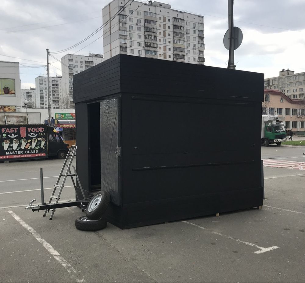 Торговий кіоск прицеп фастфуд фургон купава кавярня кофейня