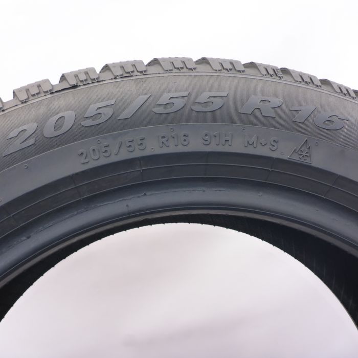 Opona 205/55/16 Pirelli 205/55R16 91H Zimowa 2023 7,8mm Jak Nowa