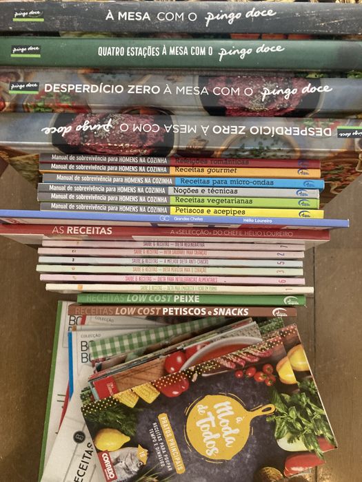 48 Livros de culinária