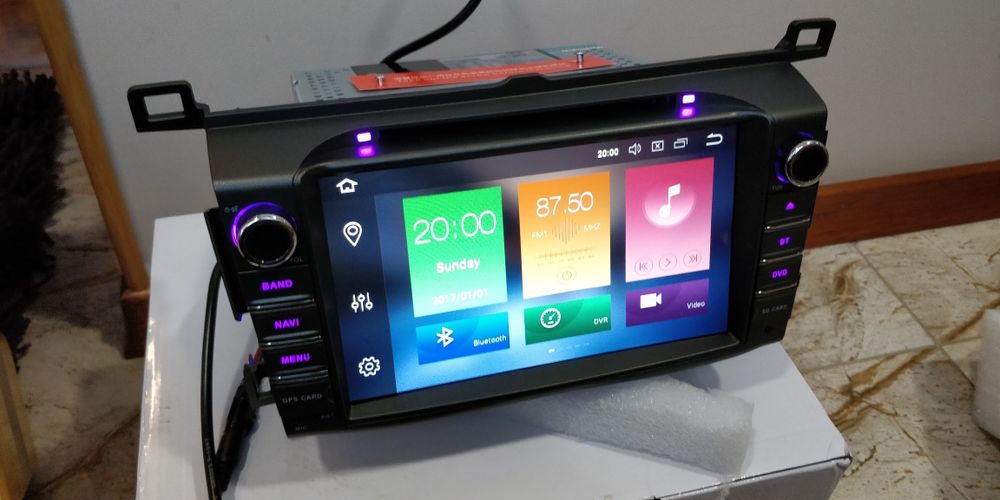 Автомагнитола Toyota RAV 4 Android  PX5 4/32g IPS GPS Wi-Fi USB