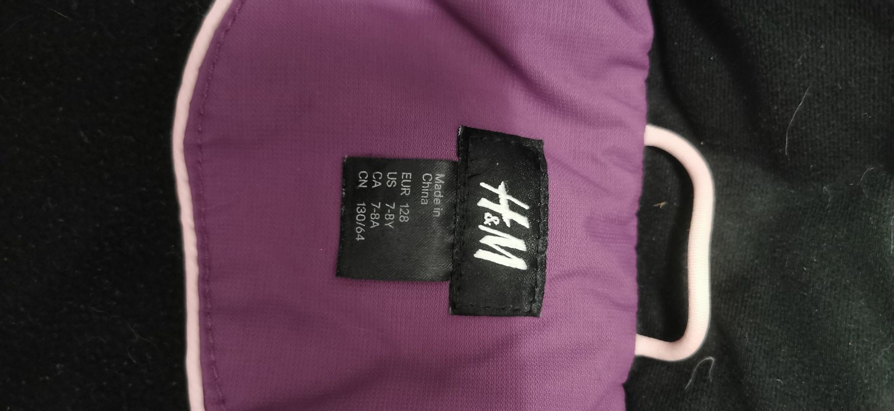 Kurtka H&M 128 cm zima/ narty