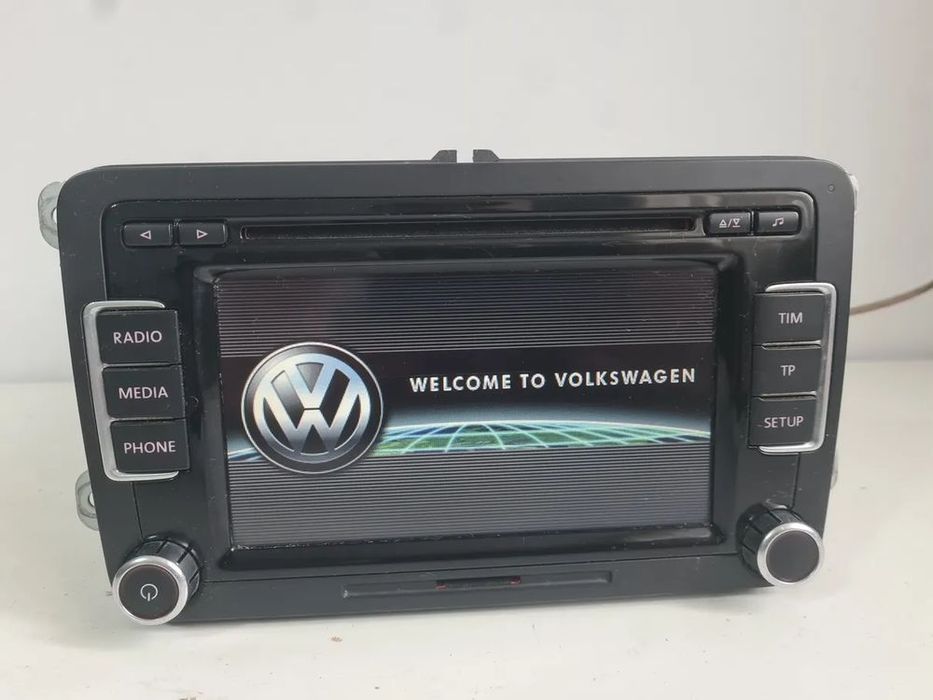 radio rcd510 vw golf vi passat b7 b6 touran tiguan caddy t5 lift + kod