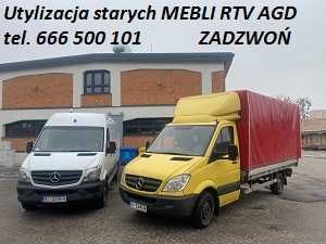 Transport - Utylizacja starych Mebli - RTV - AGD