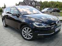 Volkswagen Golf Lampy FULL LED Front Asist Nawigacja Hak Serwis ASO Zadbany Bezwypadko