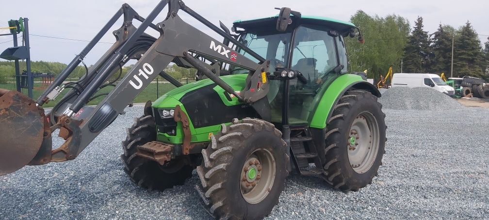 Deutz fachr 5120 z ladowaczem MX jak john deere zetor case claas valtr