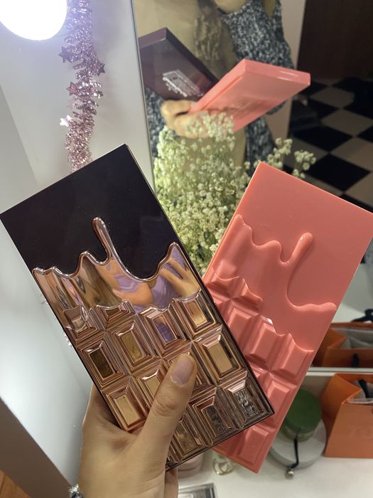 Paleta cieni do powiek zestaw komplet revolution chocolate czekolada