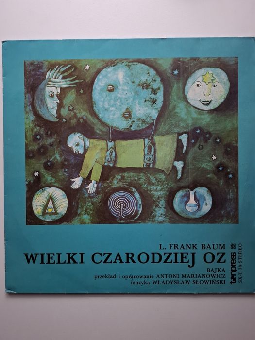 Wielki Czarodziej Oz płyta winylowa bajka