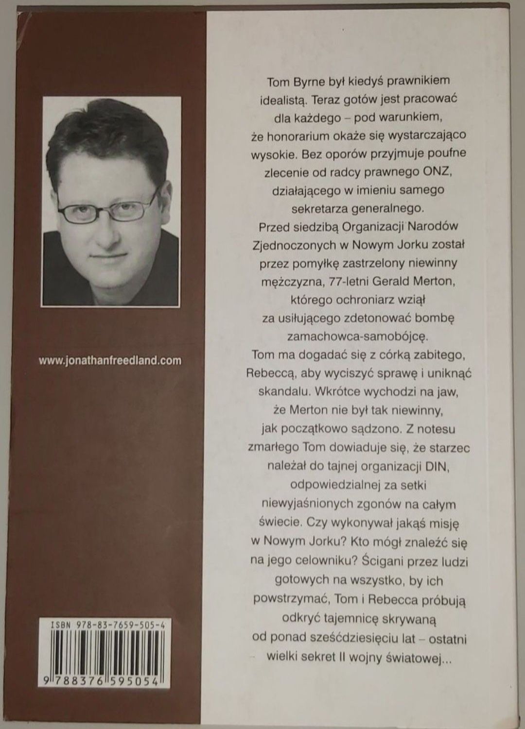Rachunek zemsty Sam Bourne