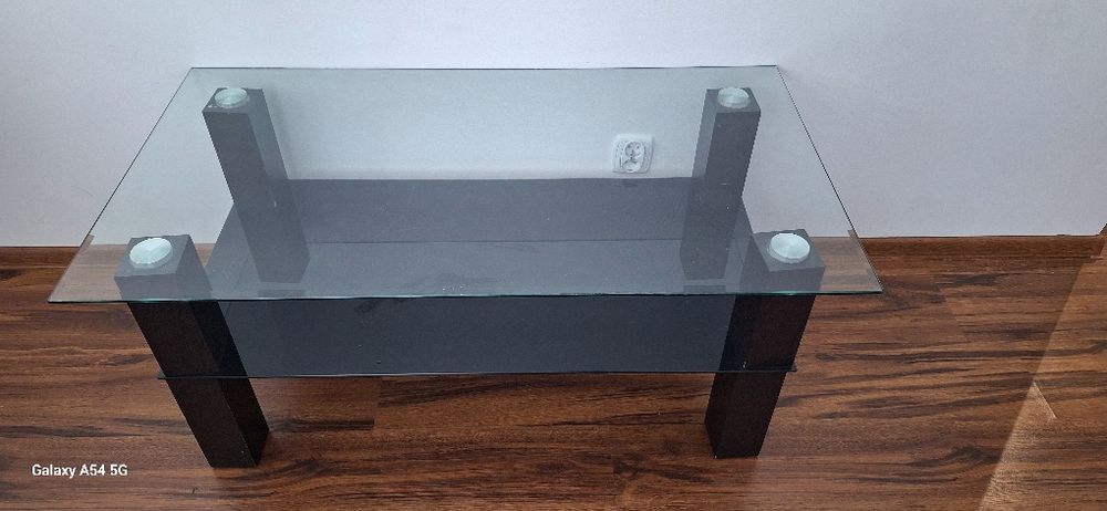 Stolik szklany używany