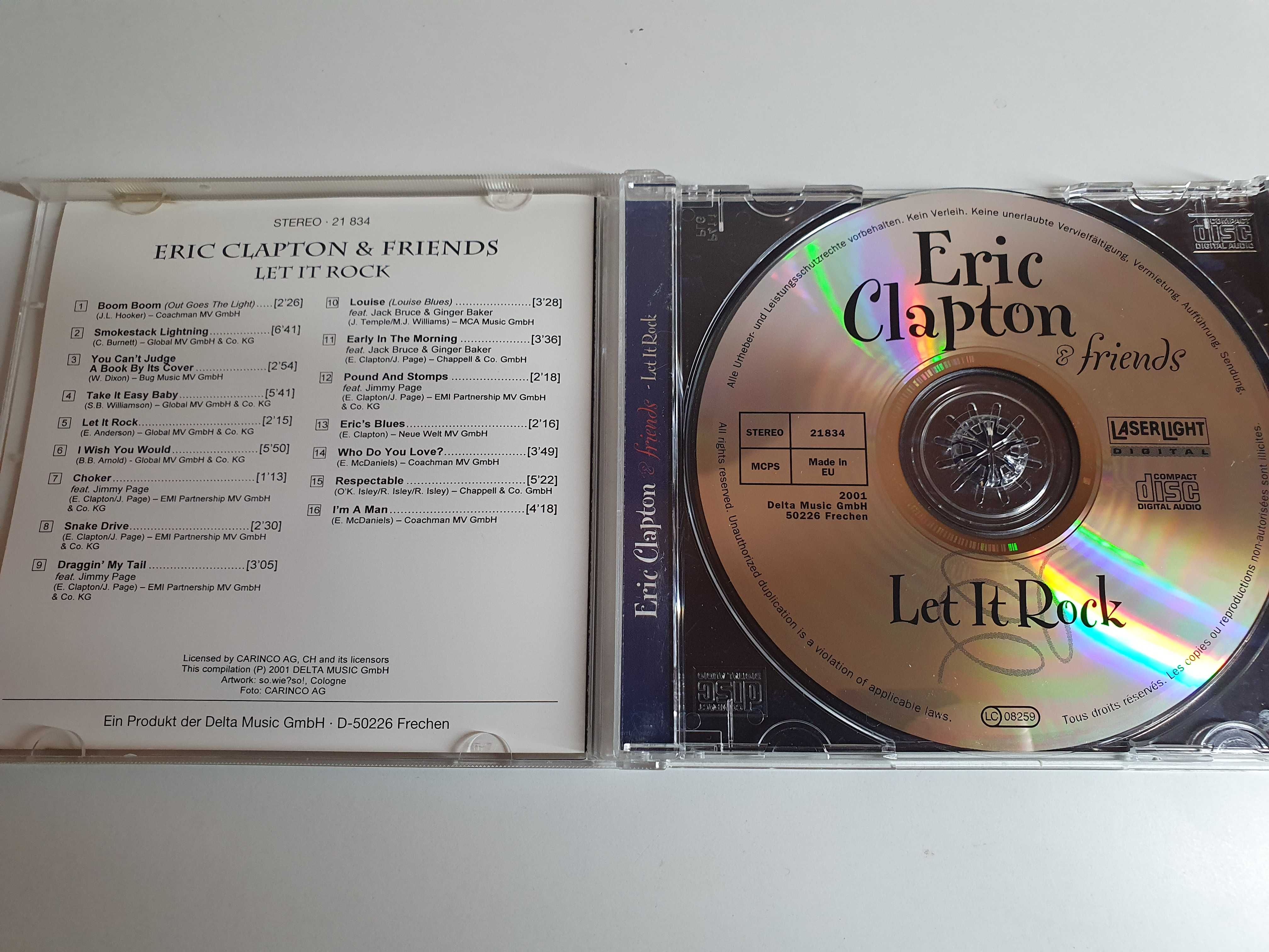 Płyta CD Eric Clapton and friends Let It Rock