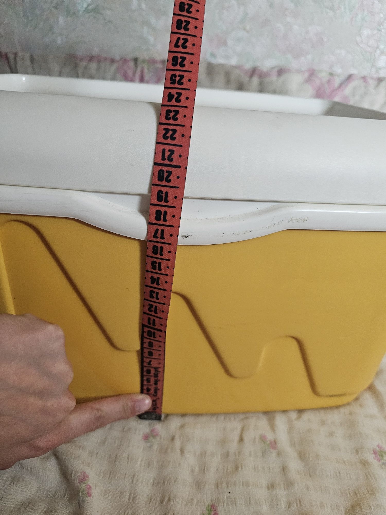 Mini lodówka turystyczna przenośna 10L lodówka żółta curver lodówka