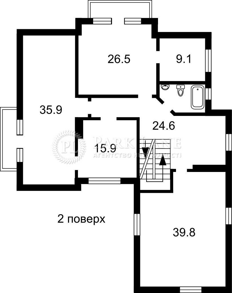 Закрите котеджне містечко Осінній Стоянка, з басейном, Бучанський р-н