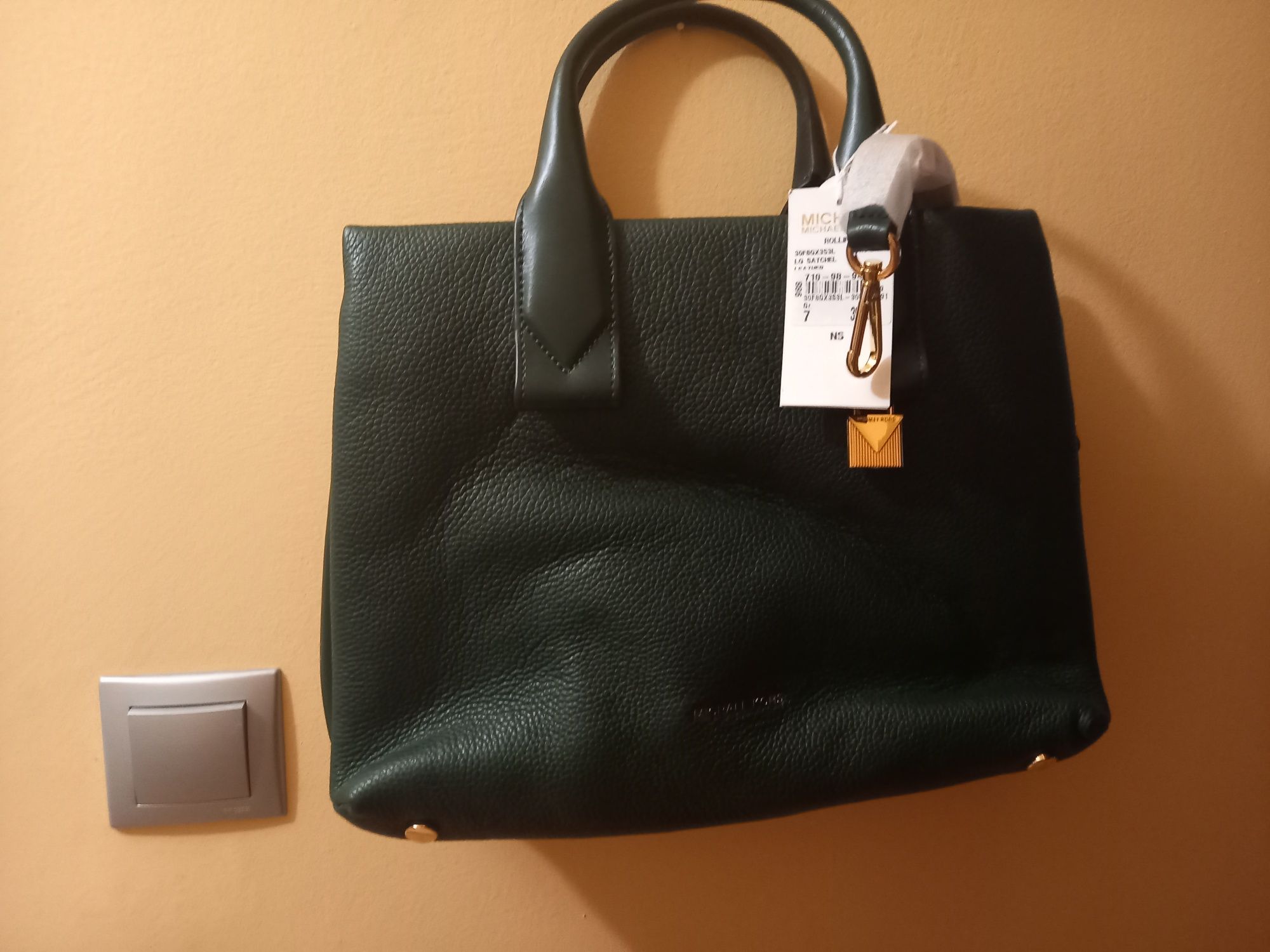 Torebka NOWA Michael Kors butelkowa zieleń Racing Green