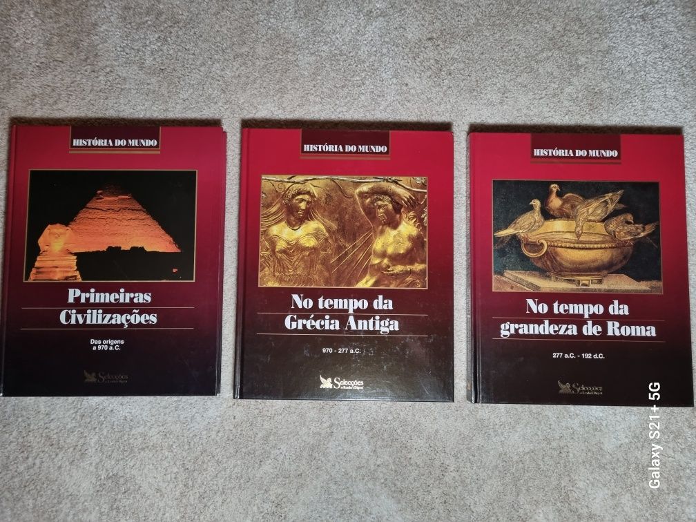 Colecção Histórias do Mundo - Primeiras Civilizações (3 Volumes)