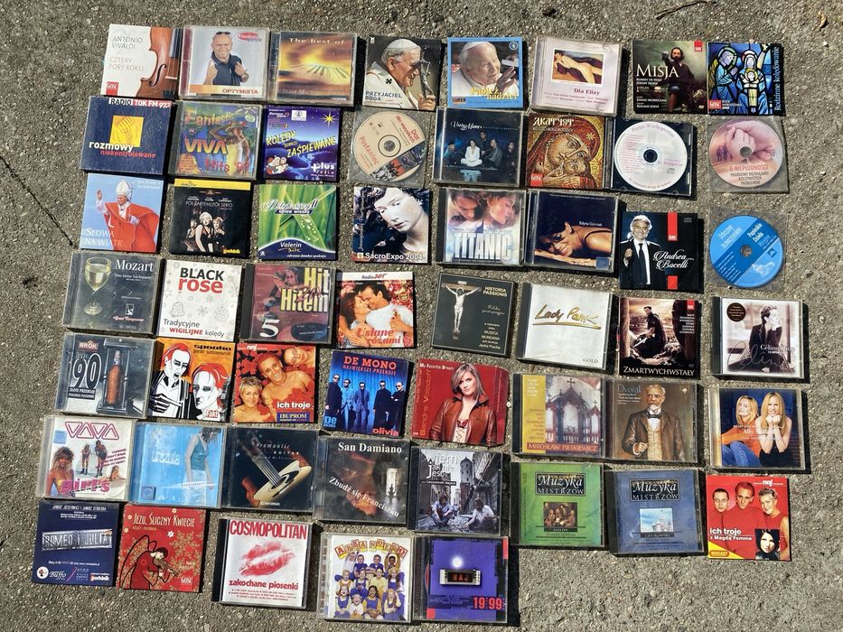 Płyty CD 53 sztuki - muzyka i inne