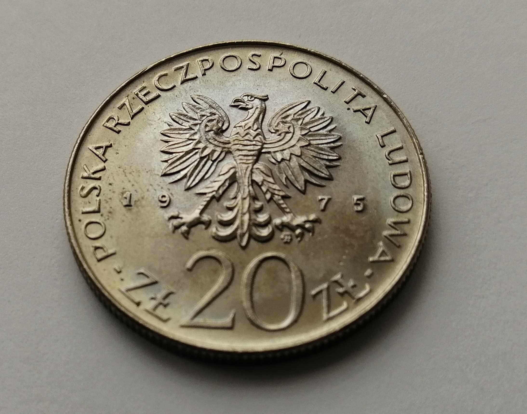 Moneta - 20 złotych 1975 Rok Kobiet