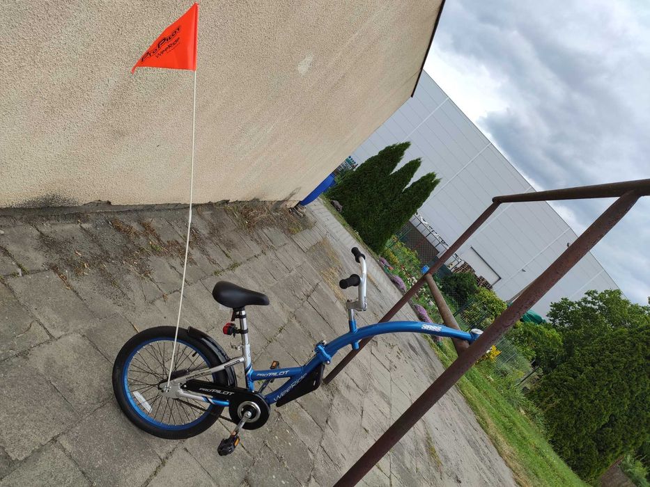 WeeRide PRO Pilot ALU rower, przyczepka, doczepka rowerowa dla dzieci