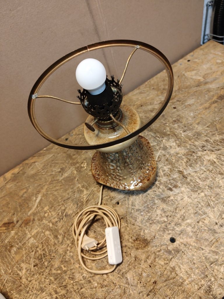 Lampa nocna, biurkowa WZMPT Wałbrzych, Made in Poland, PRL