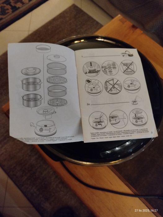 Tefal do gotowania na parze