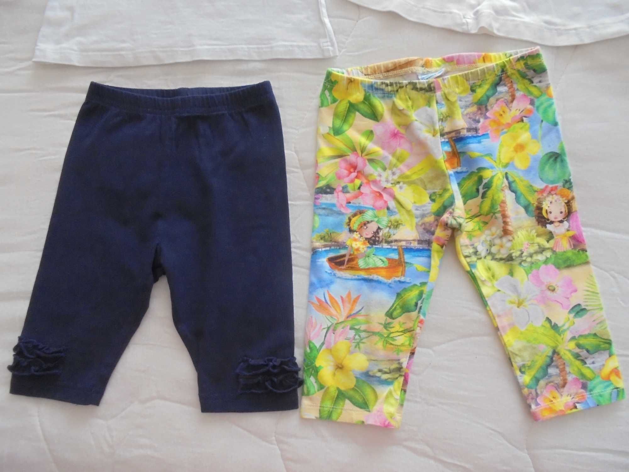 vários conjuntos de roupa de menina práticos