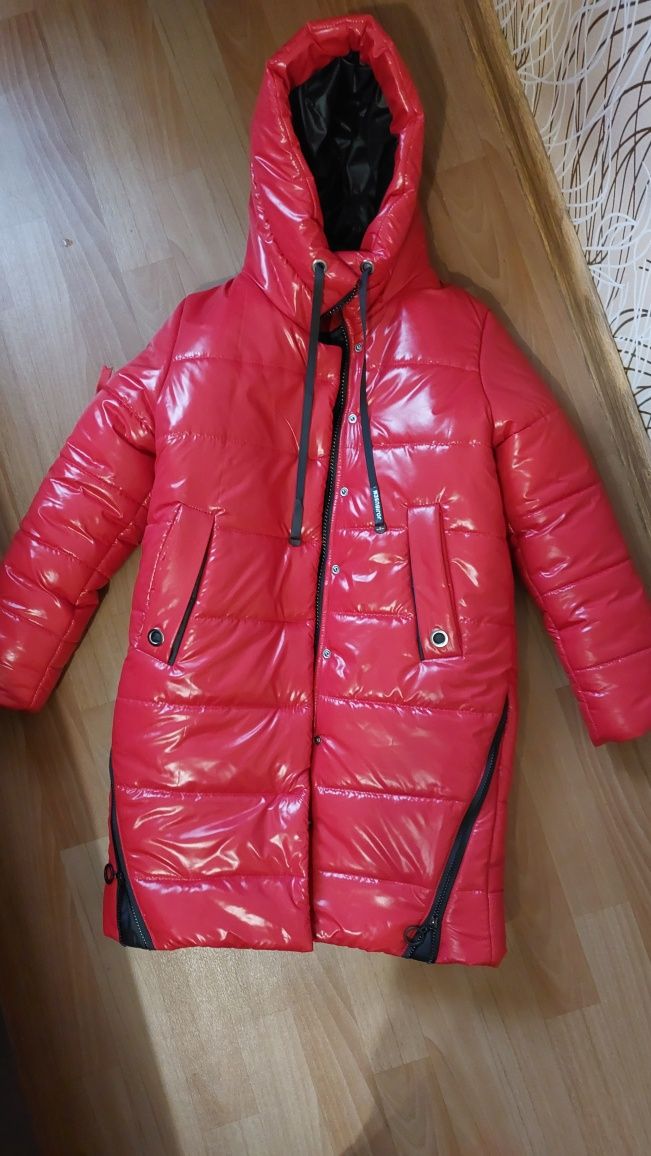 Зимнее пальто зима куртка 140-146р
