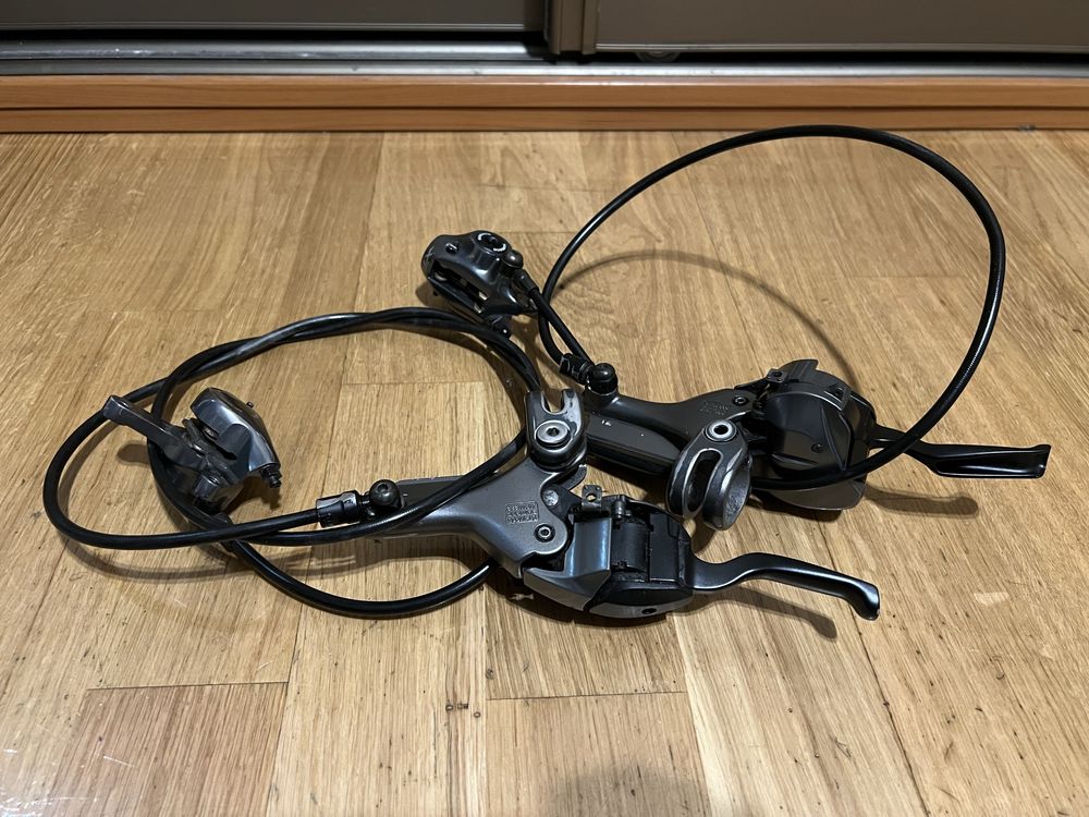 Klamkomanetki hamulce hydrauliczne Shimano XTR ST-M965 BR-M965