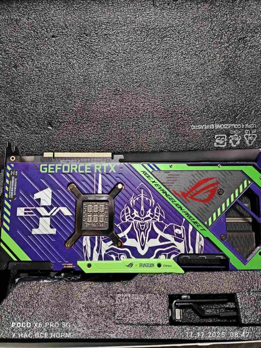 Відеокарта Asus ROG strix rtx 3080 eva edition