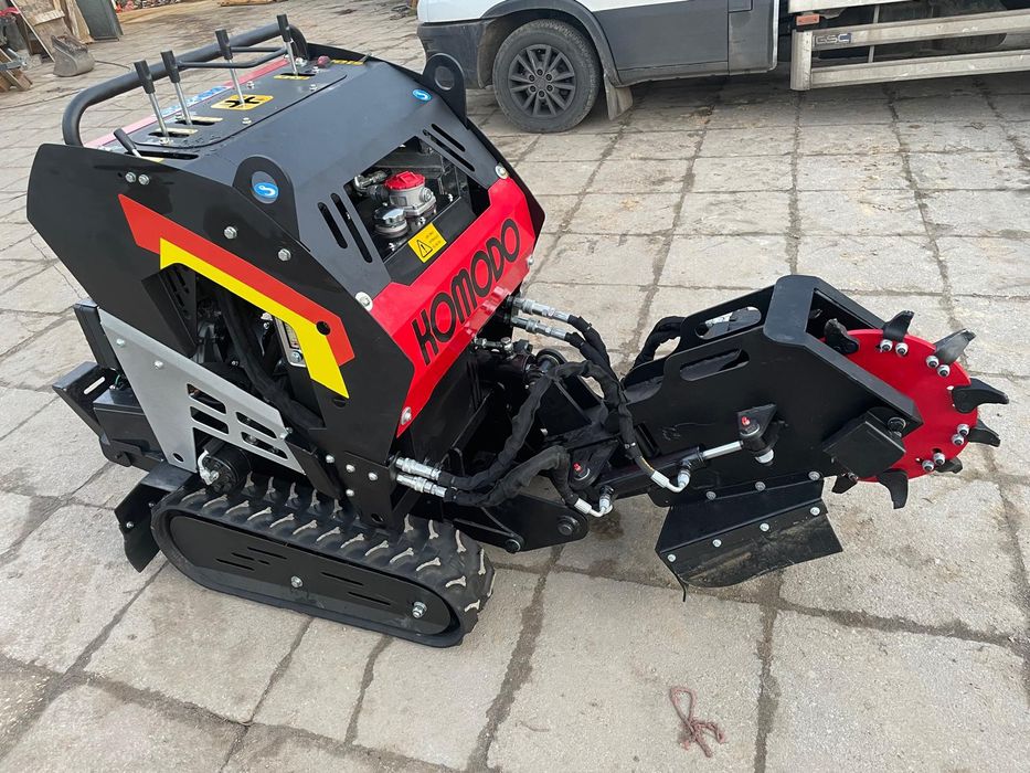 Hydrauliczna frezarka do pni