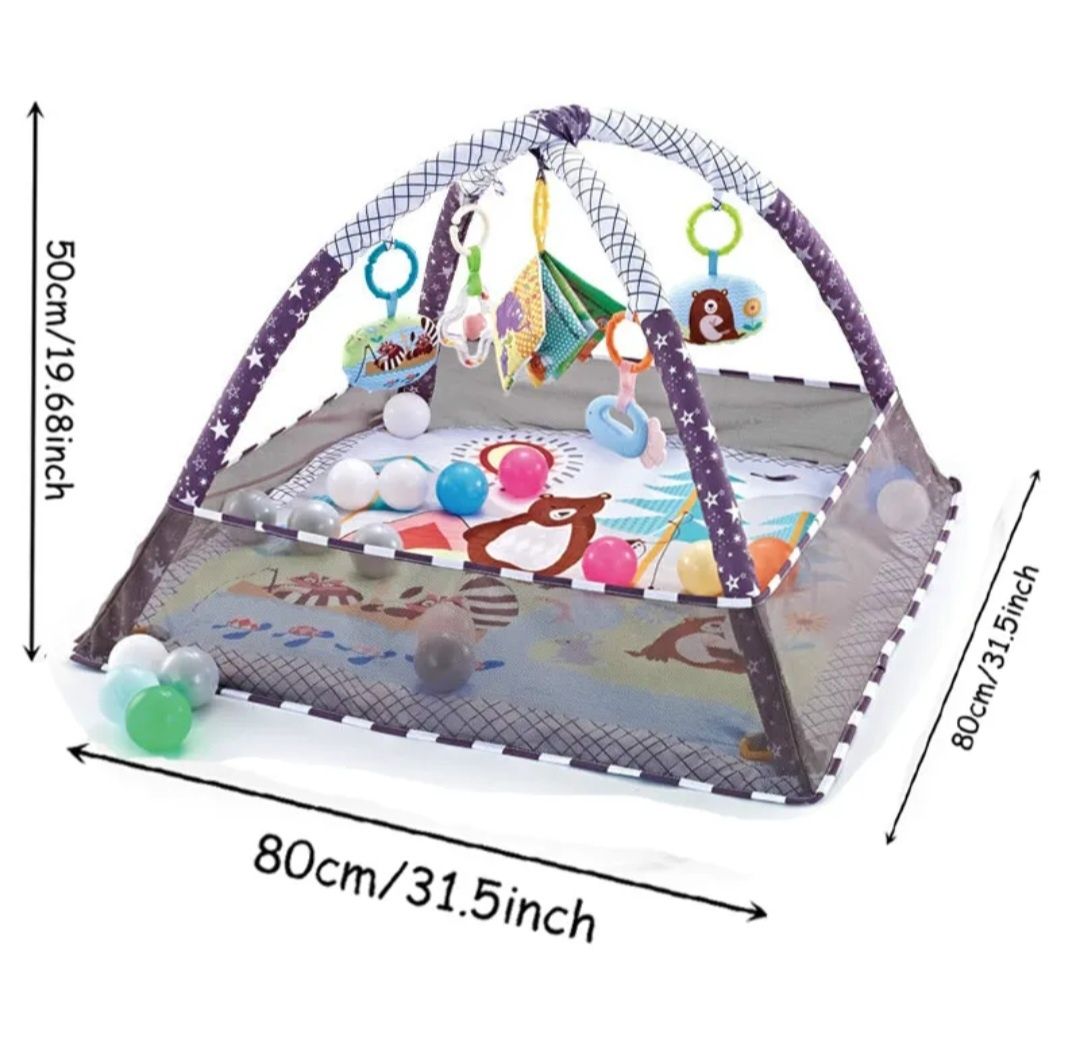 Ginásio de bebé com brinquedos - NOVOS