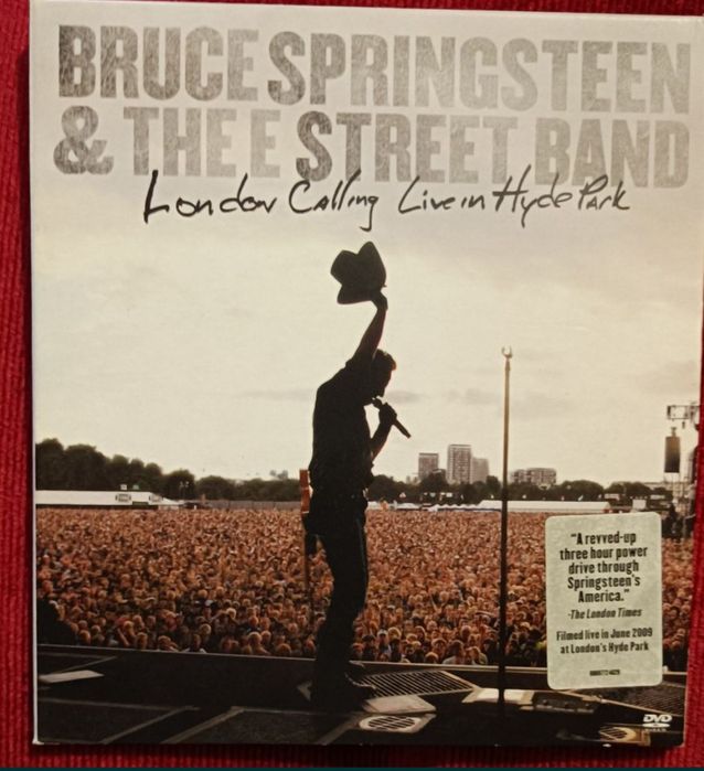Bruce Springsteen "Live at Hyde Park London" 2DVDs RARO
