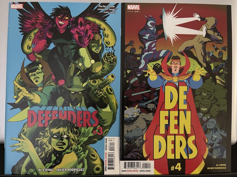 Coleção Marvel Defenders #1-5