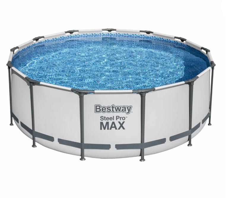 Basen 457 x 107 cm BESTWAY Steel Pro Max ogrodowy stelażowy pompa NOWY