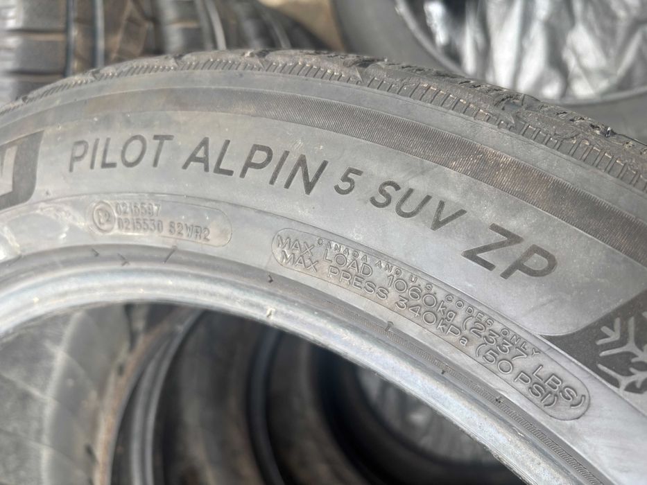 275-45-R20 MICHELIN ALPIN-5  4штуки зимней резины GERMANY 2023