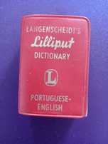 LILLIPUT Dictionary Portuguese-English,  1963 Langenscheidt's