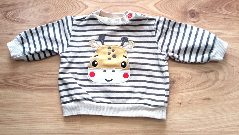 Sweter w paski marki Fisher Price roz. 56 cm