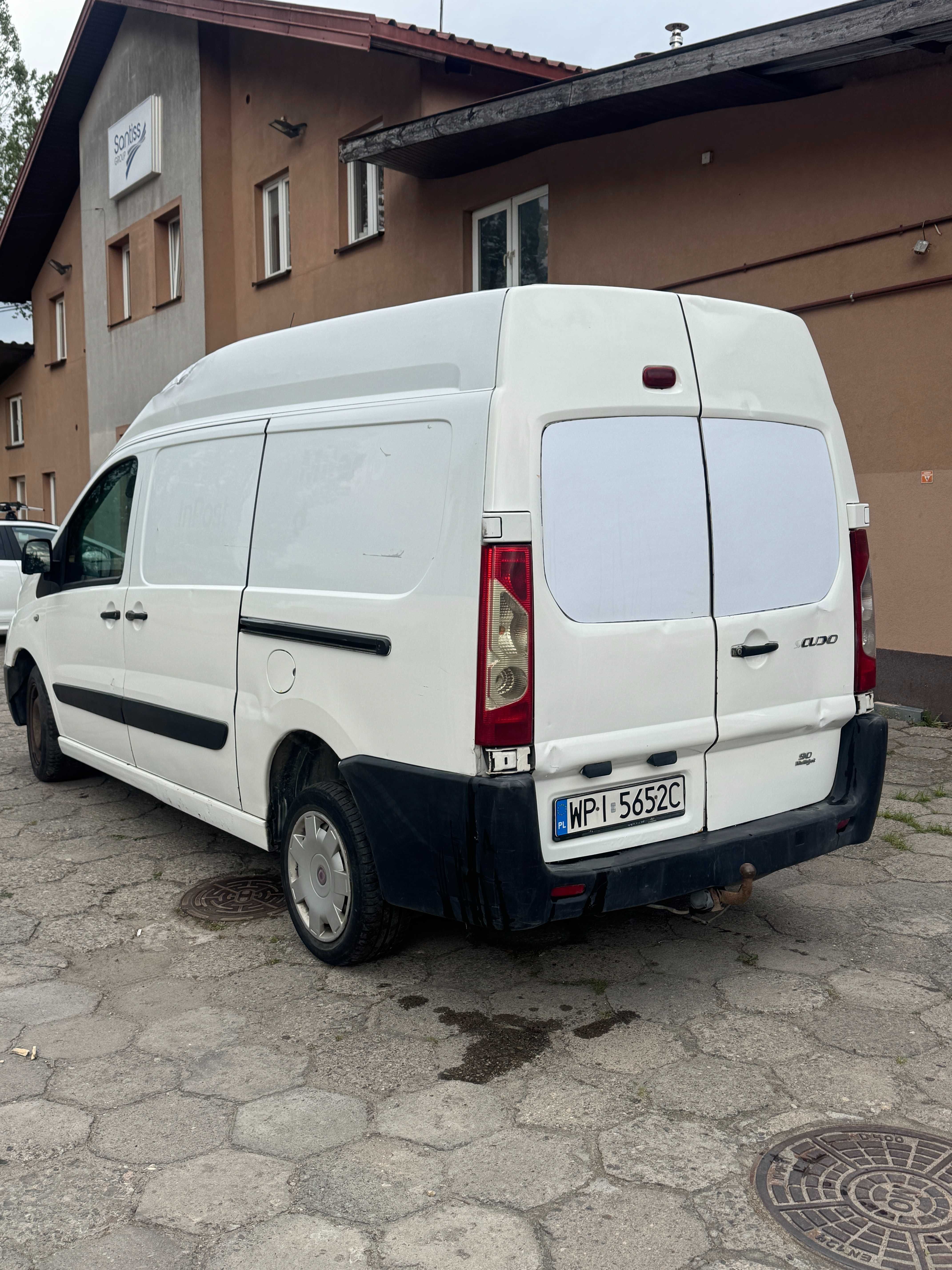 Fiat Scudo L2H2 1.6hdi zarejestrowany jezdzacy